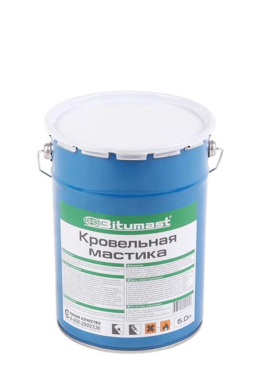 Мастика кровельная Bitumast 21.5л купить во Владивостоке