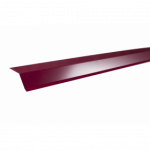 Планка карнизная полиэстер ТехноНИКОЛЬ RAL 3005 красная, 2м