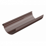 Желоб D125 мм (3м) ТН МВС, коричневый