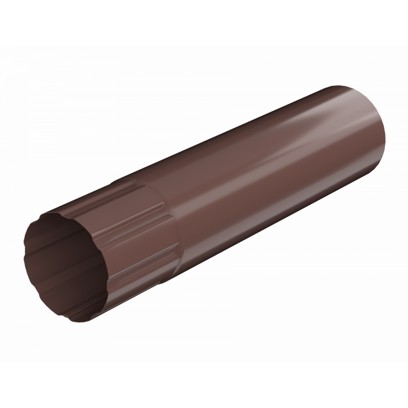 Труба водосточная D90 мм (3м) ТН МВС, коричневый купить во Владивостоке