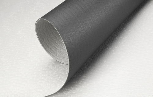 Кровельная ПВХ мембрана ECOPLAST V-RP 1.2мм (2.10х25 м) серый