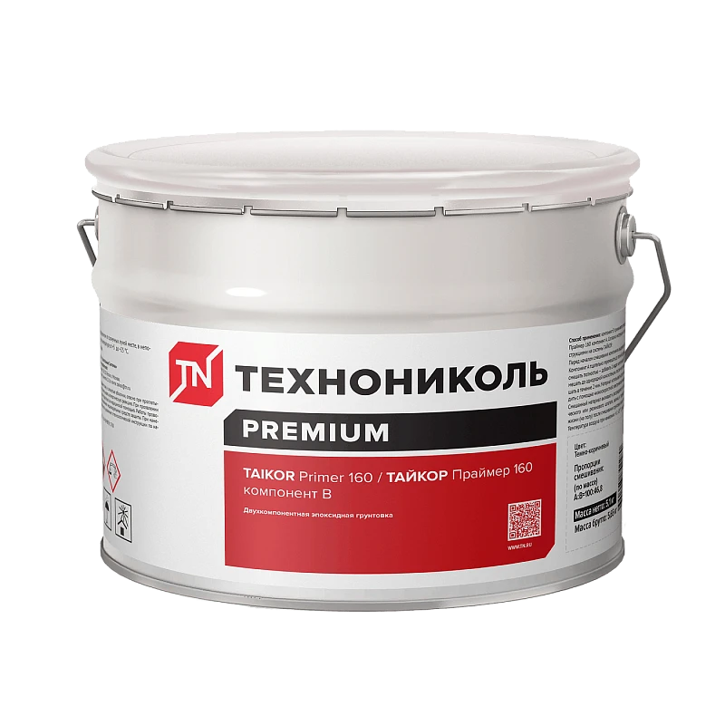 TAIKOR Primer 160. Двухкомпонентный эпоксидный грунт. Компонент В (5.1 кг) купить во Владивостоке