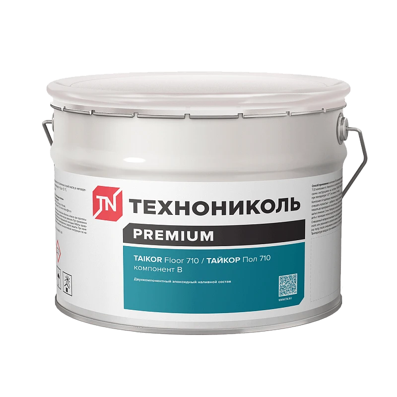 TAIKOR Floor 710. Двухкомпонентный эпоксидный наливной состав. Компонент В (5 кг) купить во Владивостоке