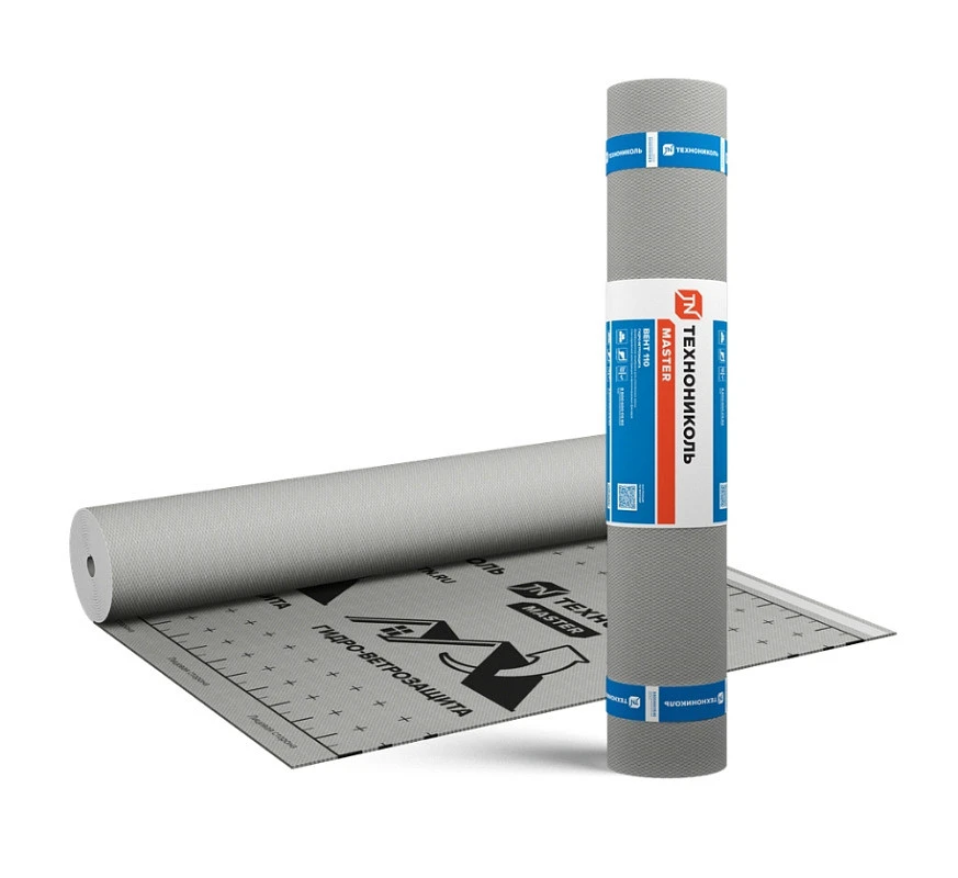 Гидро-ветрозащитая диффузионная мембрана ТехноНИКОЛЬ МАСТЕР ВЕНТ 110 (75м2) купить во Владивостоке