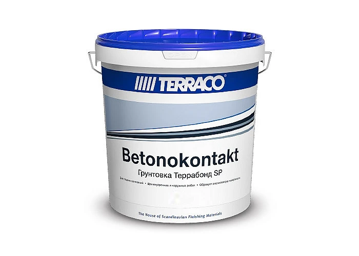 Пигментированная грунтовка-бетоноконтакт Terrabond SP 12кг купить во Владивостоке