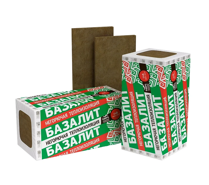Утеплитель ТехноНиколь каменная вата Базалит Л-75 1200*600*100 (4 плиты) купить во Владивостоке