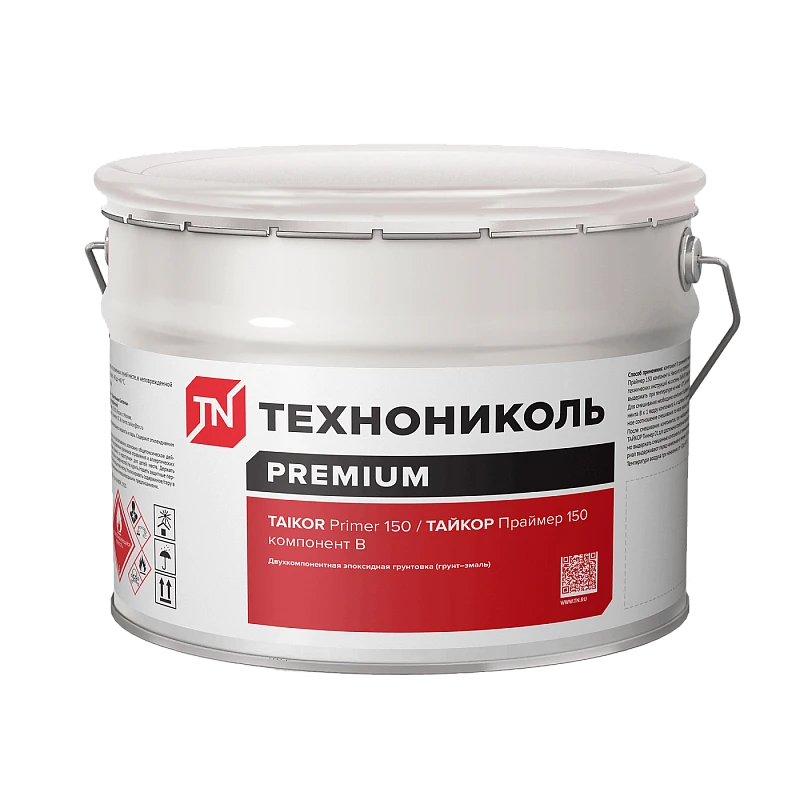 TAIKOR Primer 150. Двухкомпонентный эпоксидный грунт (грунт-эмаль). Компонент В универсальный (2 кг) купить во Владивостоке