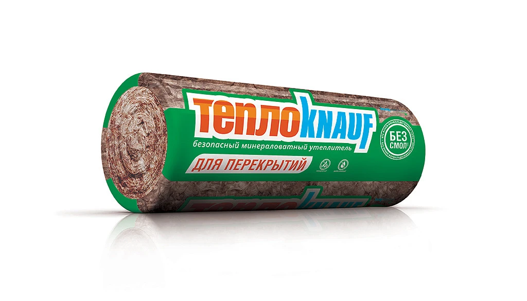 Утеплитель минеральная вата KNAUF для Перекрытий TR040 Aquastatik 50*1220*7380 (2 рулона, 0.9м3; 18м2) купить во Владивостоке