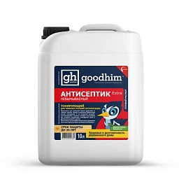 Антисептик невымываемый для тяжелых услов.эксплуат.(тонирующий), GOODHIM Extra, 10л