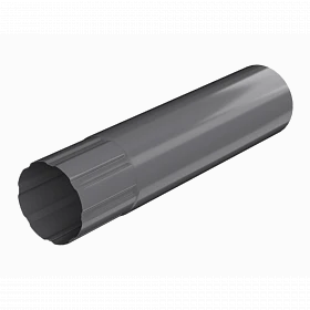Труба водосточная D90 мм (3м) ТН МВС, графитово-серый