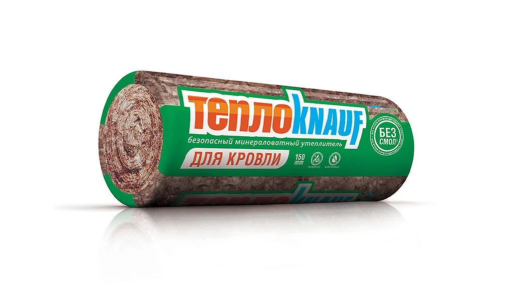 Утеплитель минеральная вата KNAUF для Кровли TR037 Aquastatik 50х1220х6148 мм (0.75м3, 15м2) купить во Владивостоке