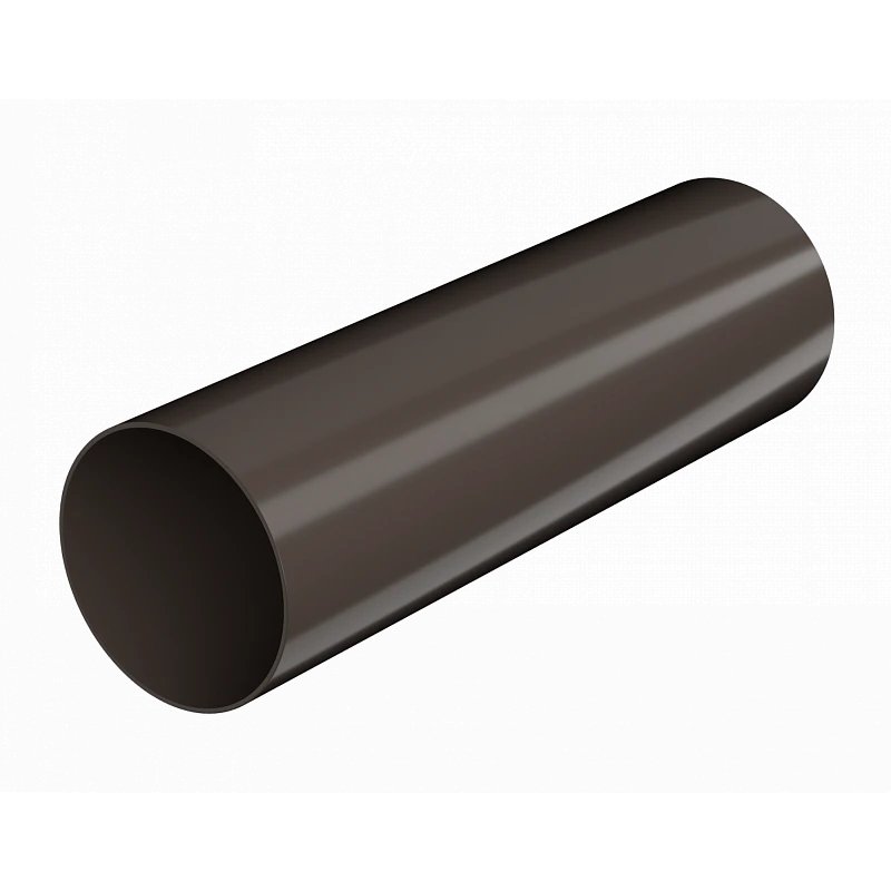 Труба водосточная D82 мм (3м) ТН ПВХ, темно-коричневый купить во Владивостоке