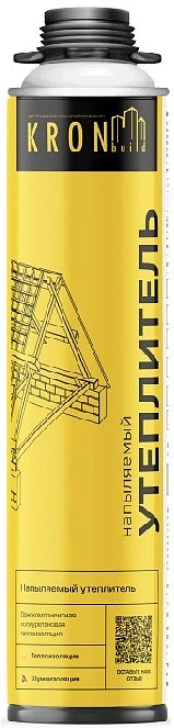 Напыляемый утеплитель (+насадка-распылитель) KRONbuild купить во Владивостоке