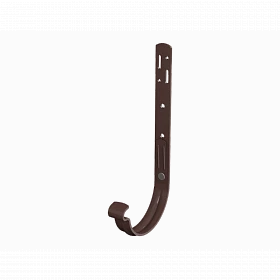 Кронштейн желоба водосточного усиленный ТН МВС, коричневый