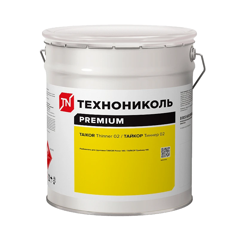 TAIKOR Thinner 02. Разбавитель для TAIKOR Primer 140 (16 кг) купить во Владивостоке